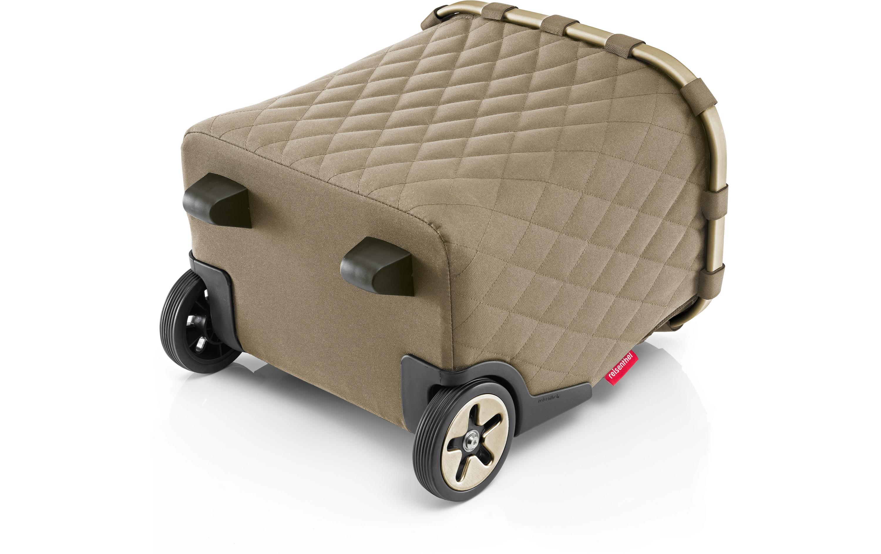Einkaufstrolley Carrycruiser frame Rhombus olive<br>Einkaufstasche mit Kühlfunktion