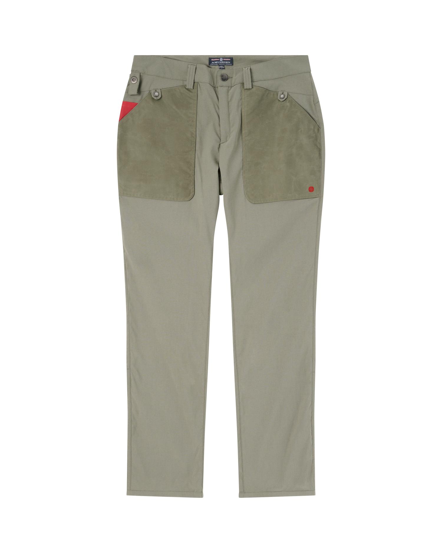 Amundsen Field Slacks Blue Surf/Olive Ash
