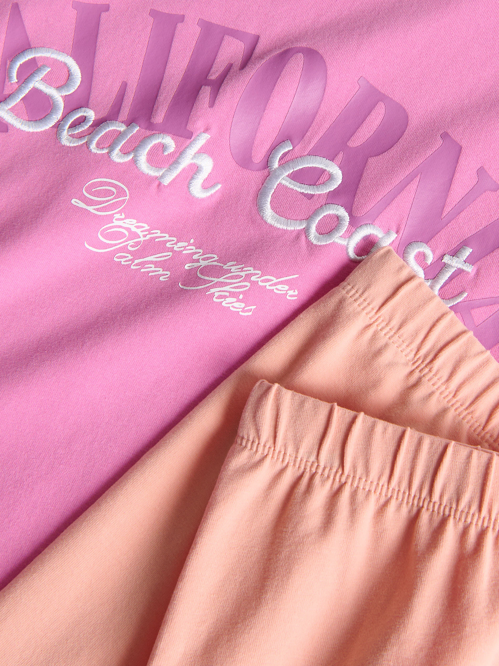 Baumwollset mit Shorts