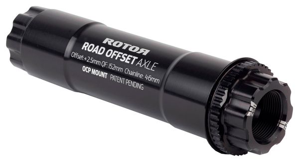 Axe de Pédalier Rotor ALDHU Offset  25mm