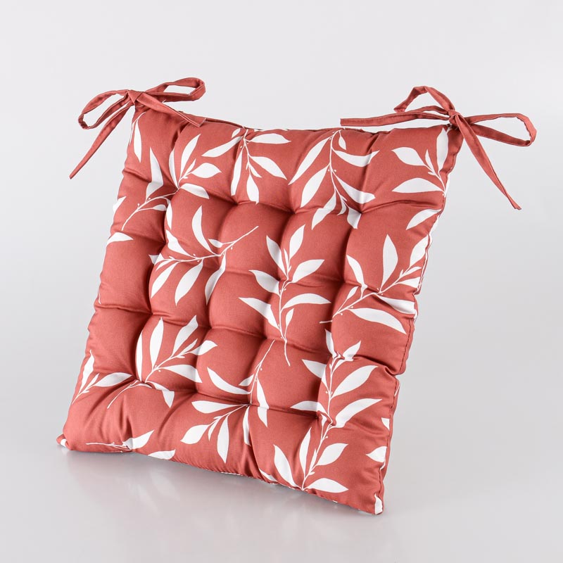 Dessus de chaise 'Eglantine' terracotta