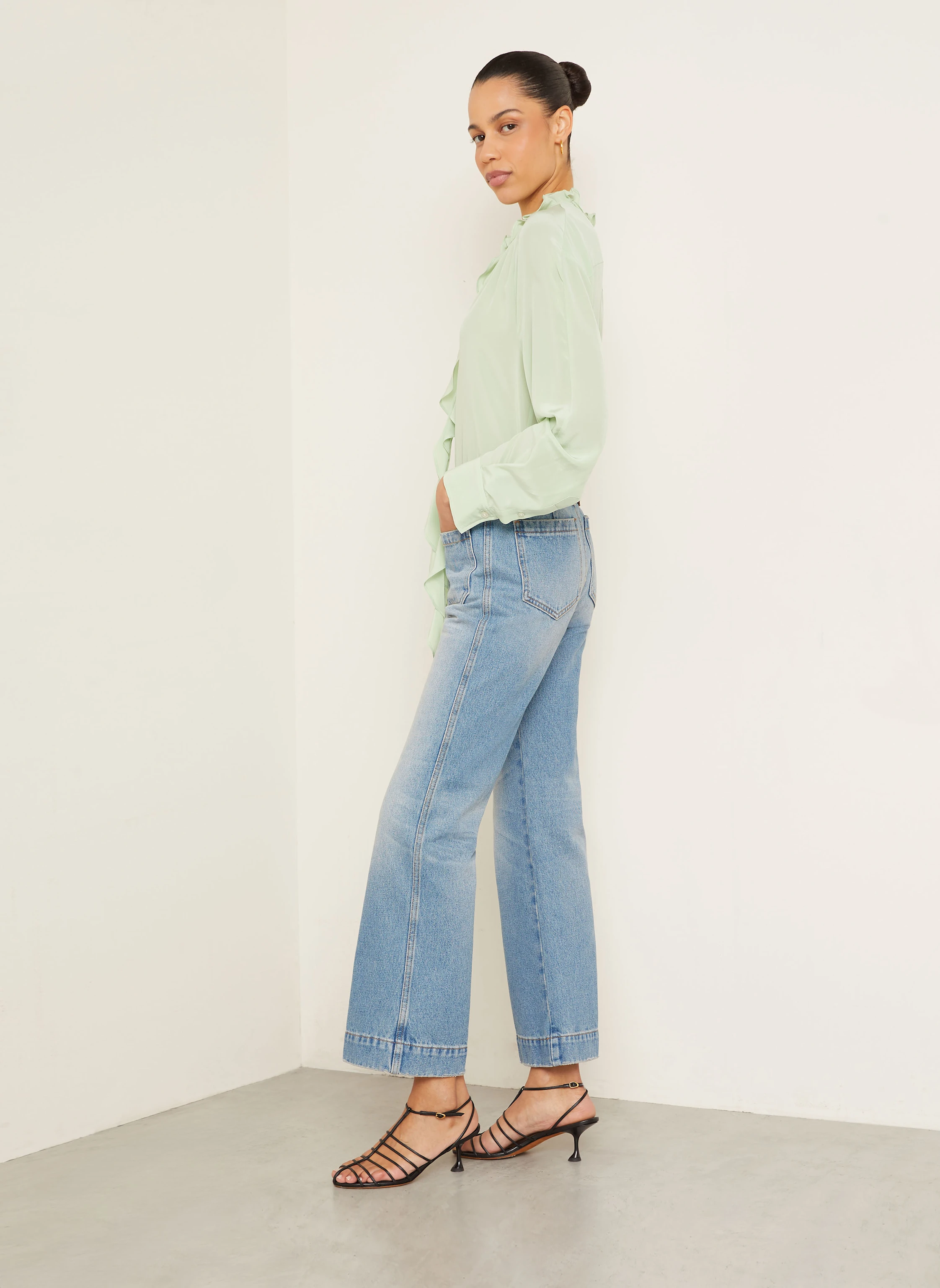 VICTORIA BECKHAM Flared Jeans ALINA