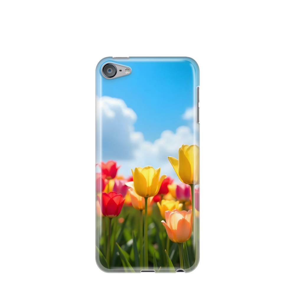 iPod Touch 7G Gummi Hülle Tulpenparadies - Versch. Farben