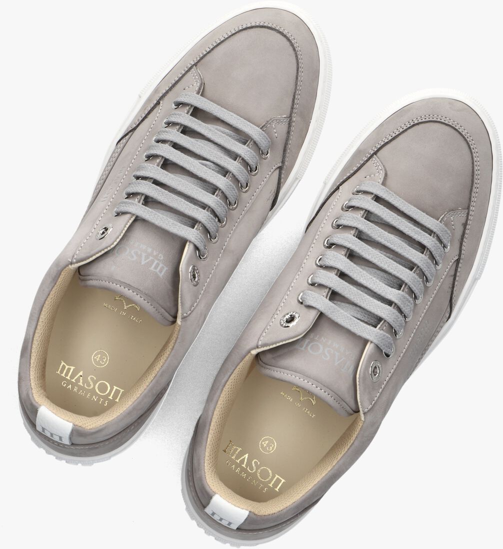 lichtgrijze mason garments lage sneakers tia originale nuovo