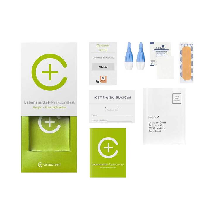 cerascreen® Lebensmittel-Reaktionstest, 1 St