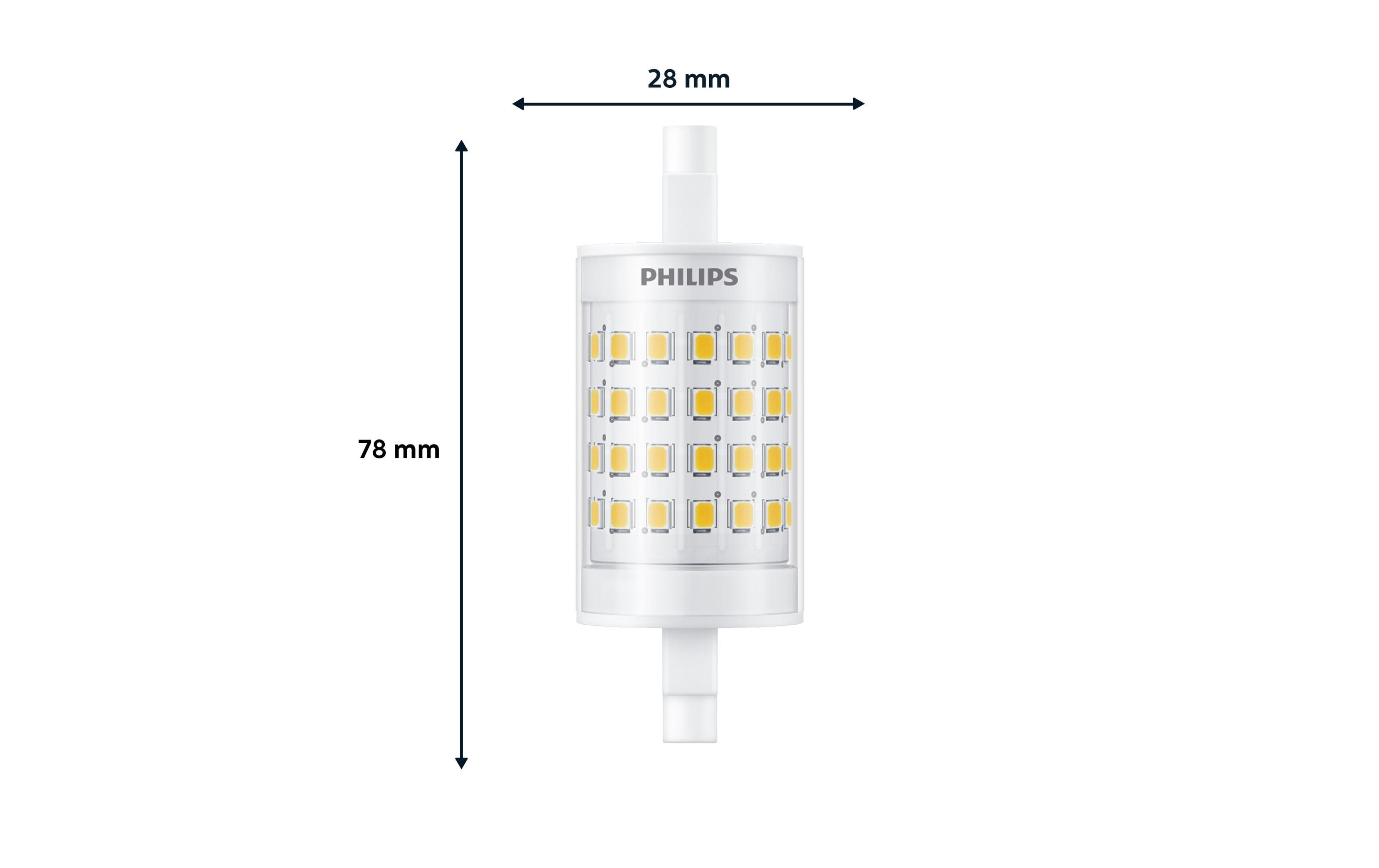 LED Lampe 7.5W (60W), R7s, 950 lm, 3000K, WarmweissLeuchtmittel