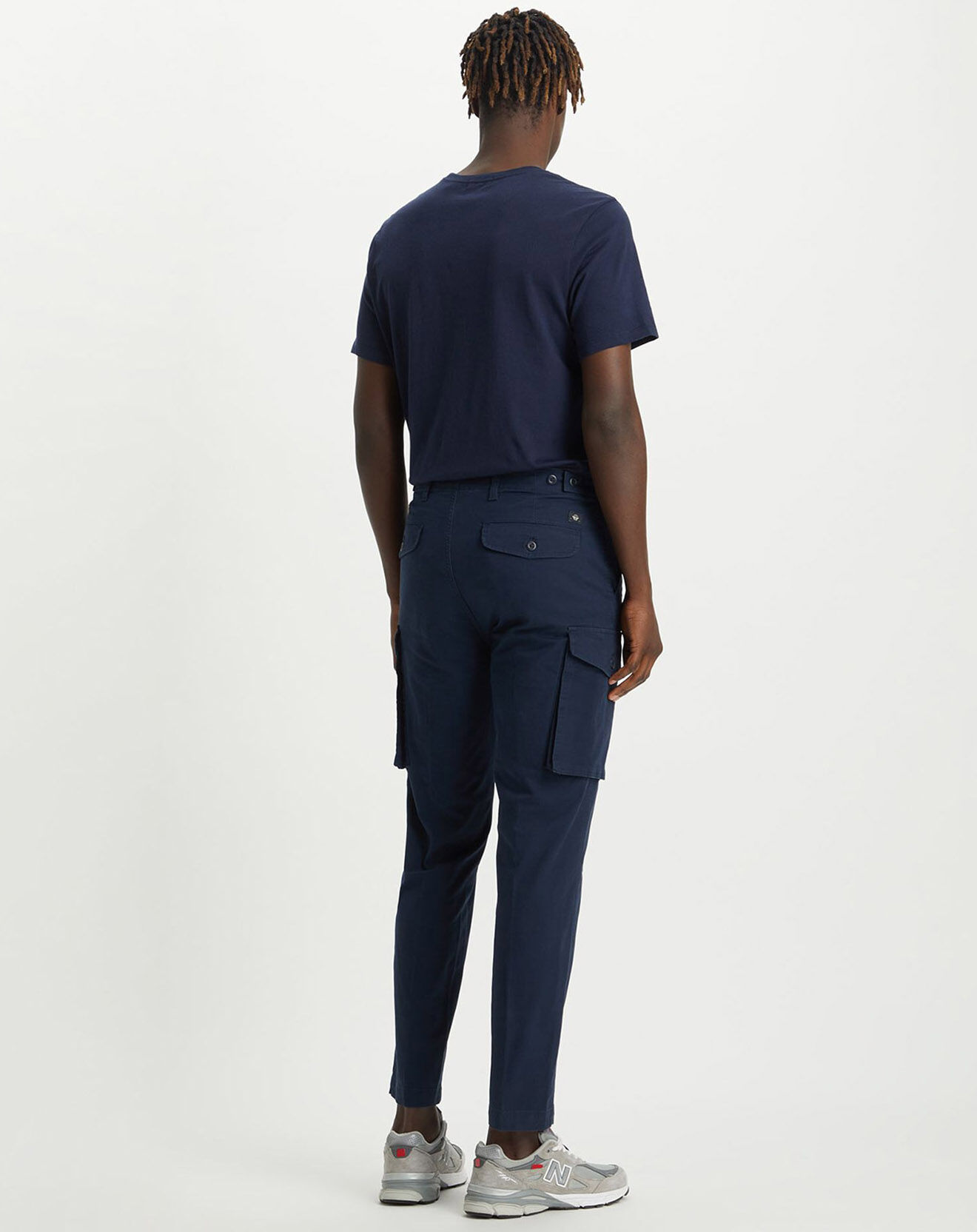 Dockers Pantalon Cargo bleu foncé