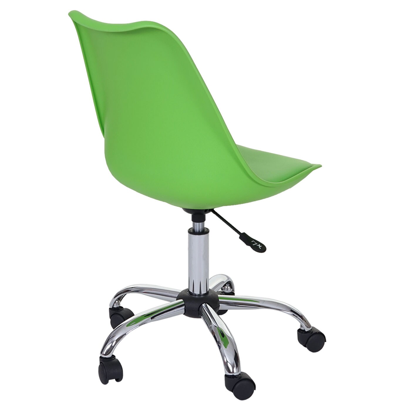 Drehstuhl Malmö MCW-B15, Bürostuhl Arbeitshocker, höhenverstellbar ~ Kunstleder, grün