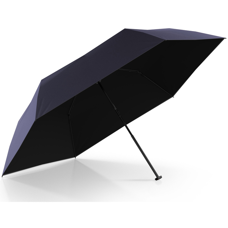 Knirps Regenschirm Ultra Light Heat Shield, navy/schwarz