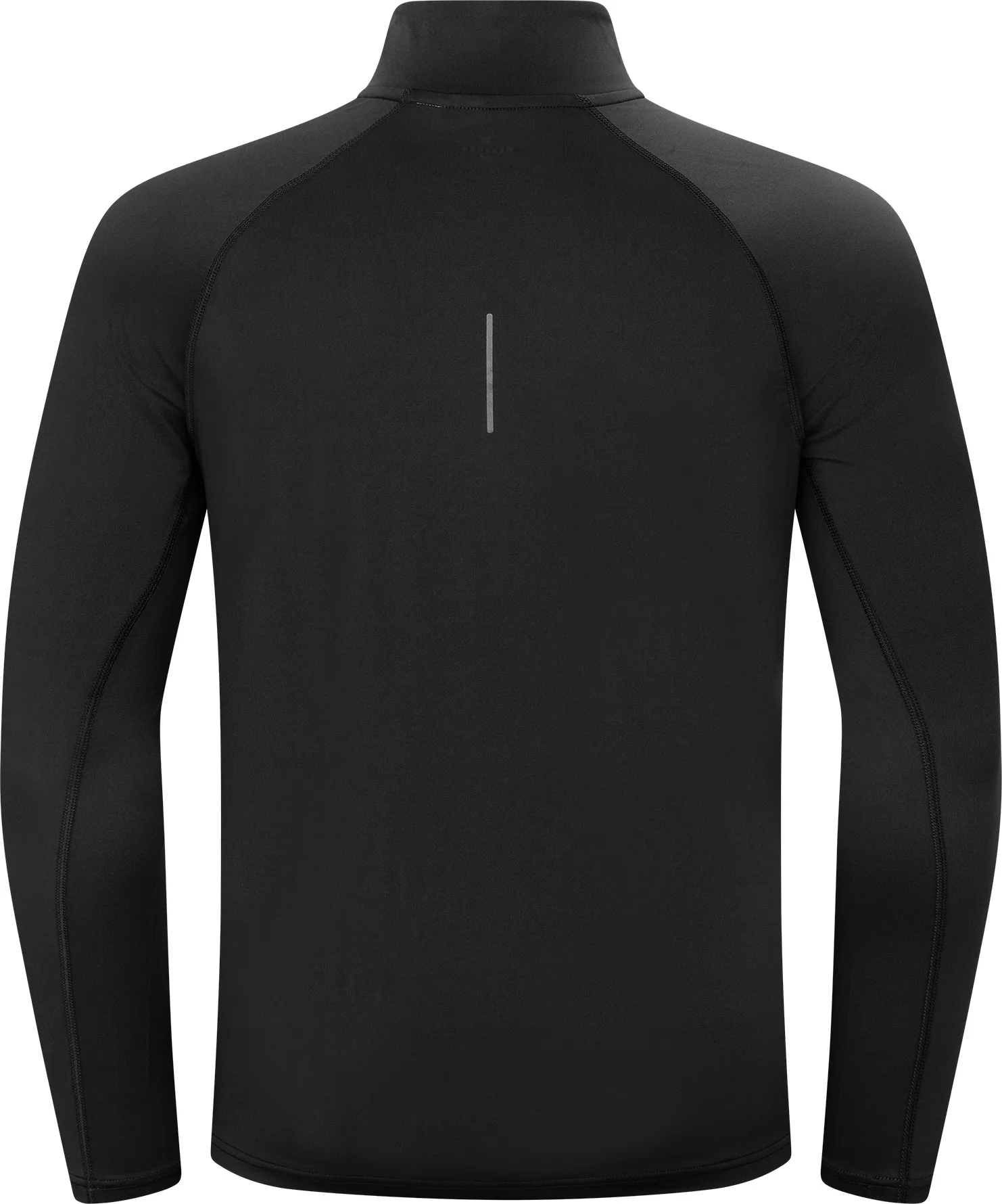 Hellner Core Running Halfzip Ls Tee Men Black Beauty