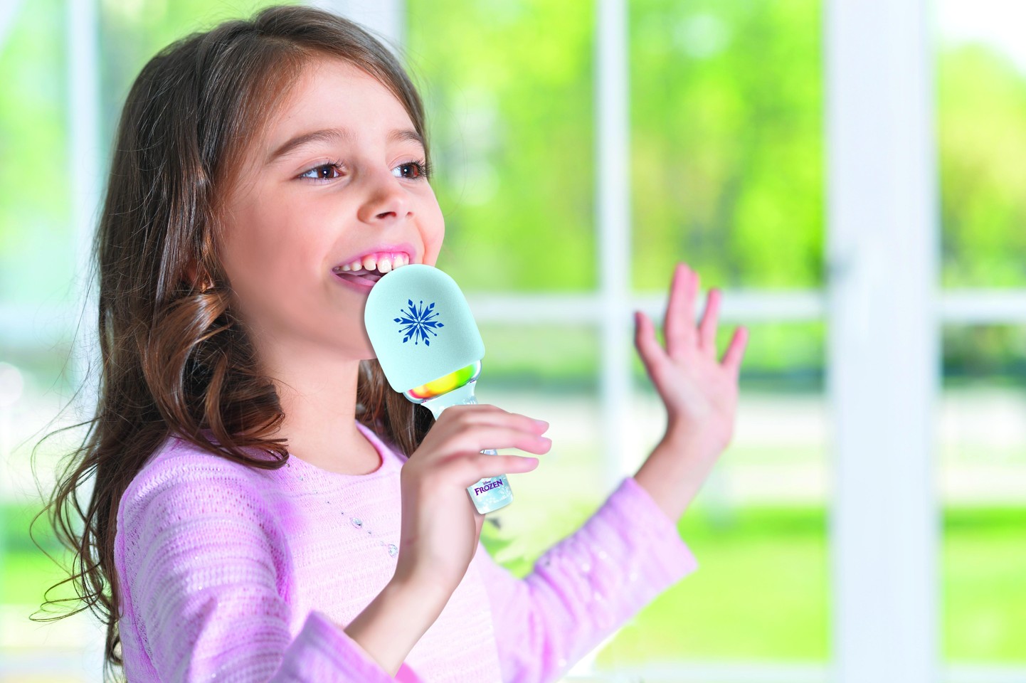 Lexibook - Frozen Bluetooth/Wireless Karaoke Microphone