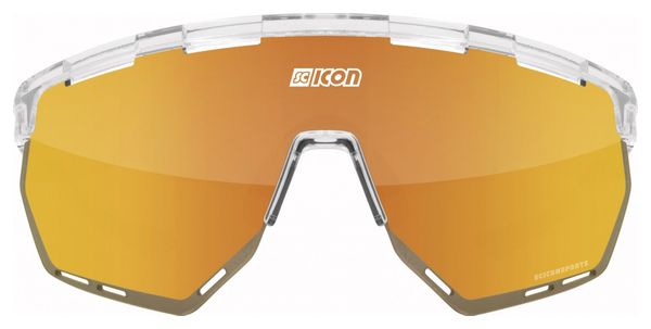 Scicon Sports Aerowing Lunettes De Soleil De Performance Sportive (Scnpp Multimireur Bronze/Briller)