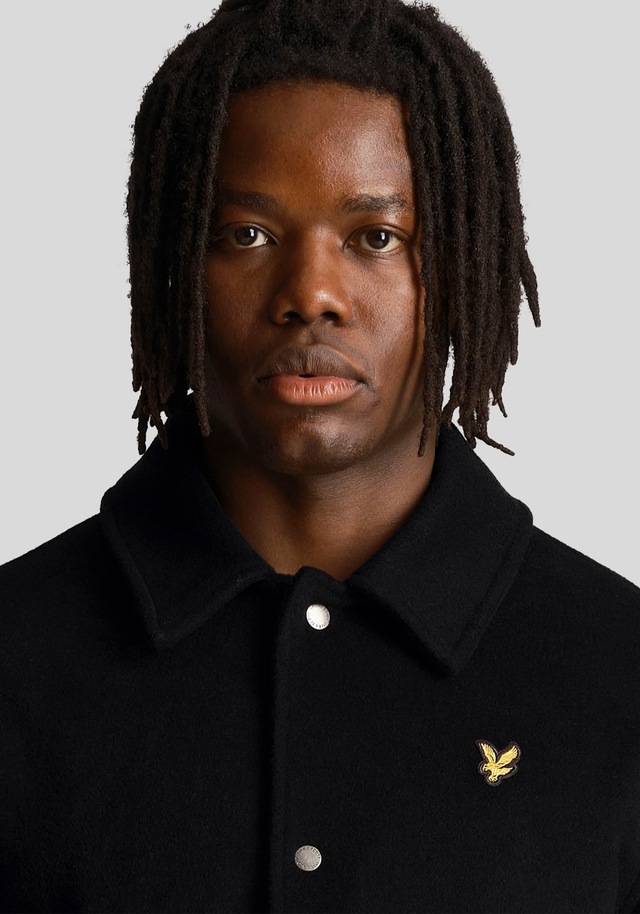 Lyle & Scott Hemdjacke mit Rückenprint