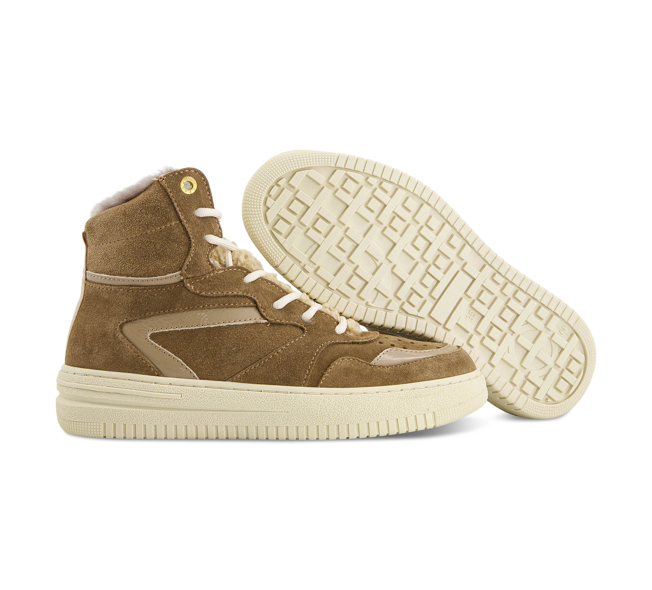 Red Rag Mid Cut Sneaker