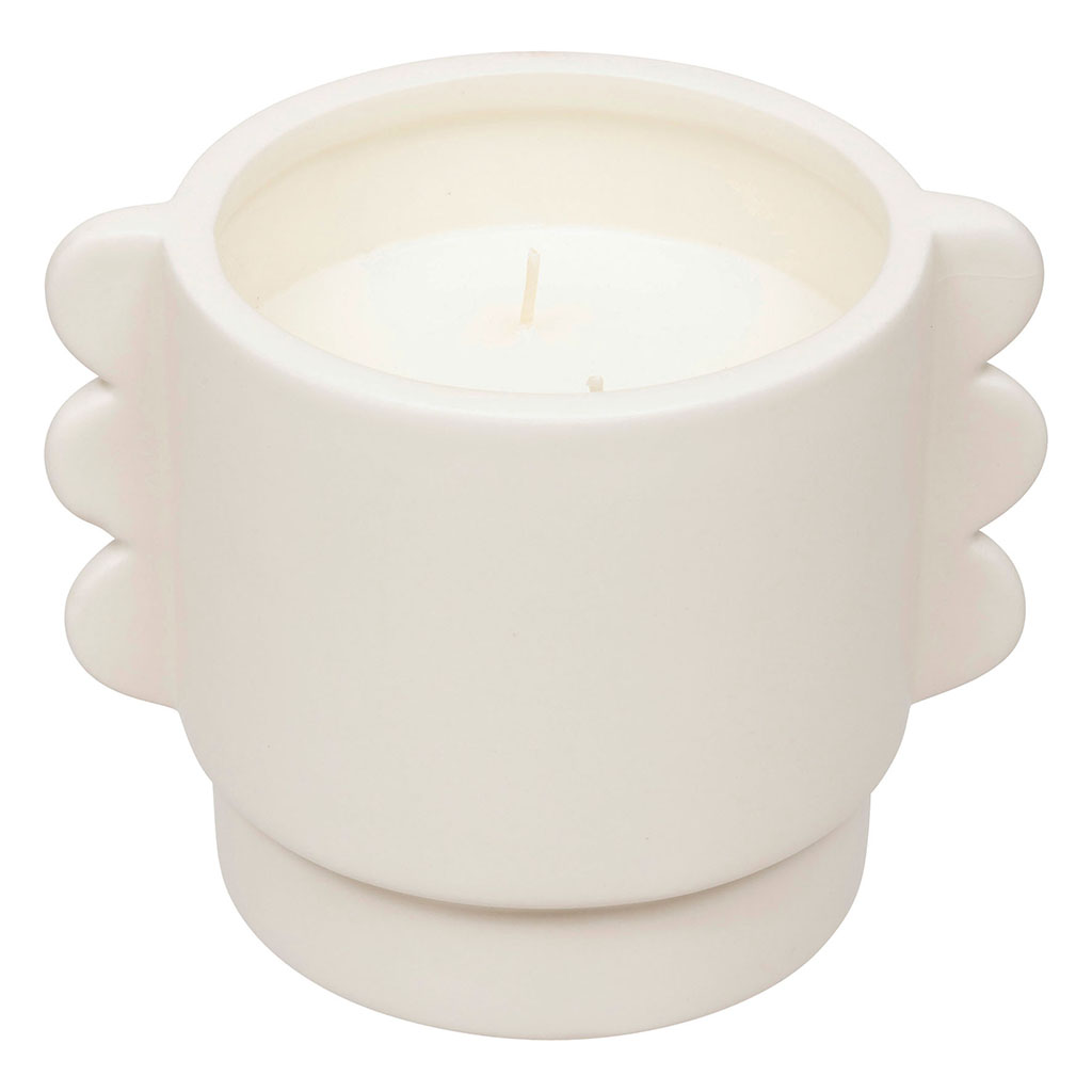 Bougie parfumée WAVY pot céramique 370g