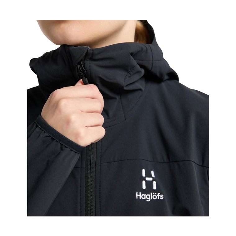 Haglöfs Move Softshell Hood Women True Black