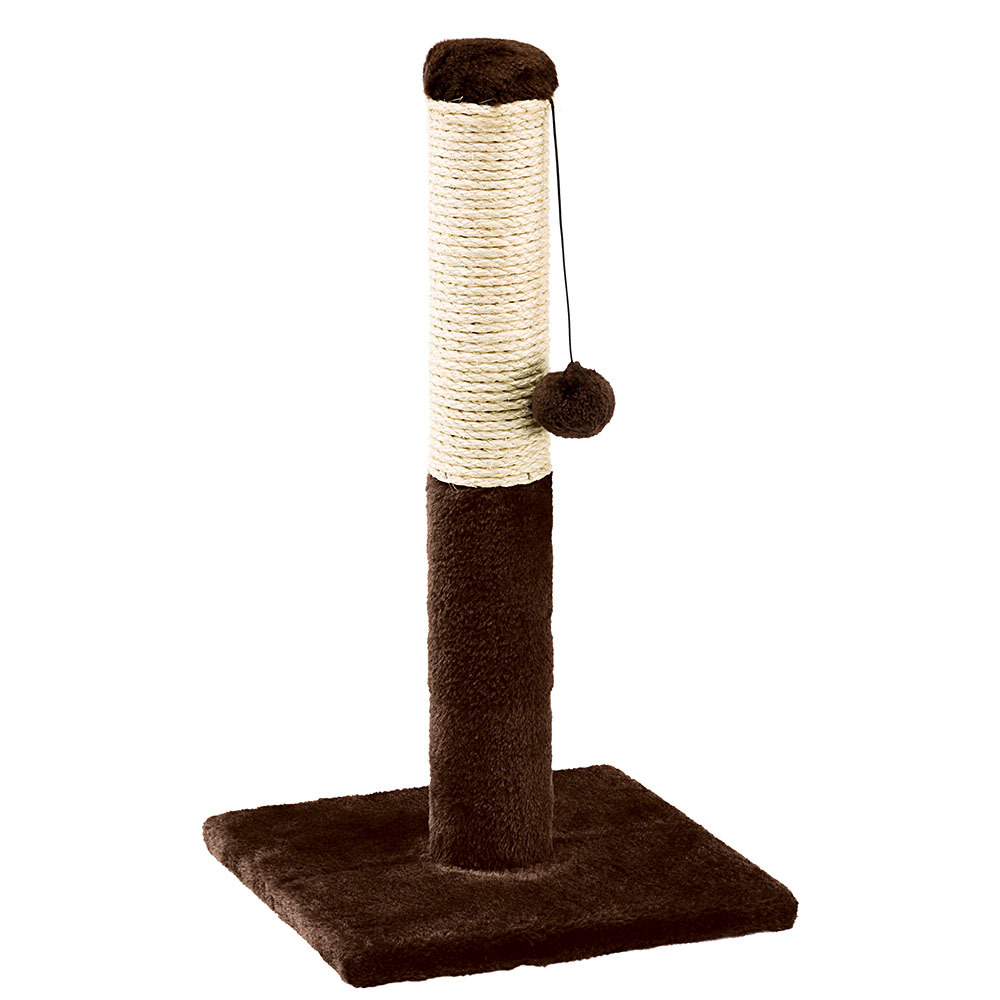 Griffoir chat pa 4014 avec colonne en sisal et balle de jeu