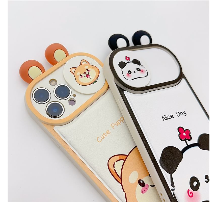 VanDi - Dieren telefoonhoesje - iPhone 11 / 12 / 12 Pro / 12 Pro Max / 13 / 13 Pro / 13 Pro Max / 14 / 14 Pro / 14 Pro Max / 15 / 15 Pro / 15 Pro Max