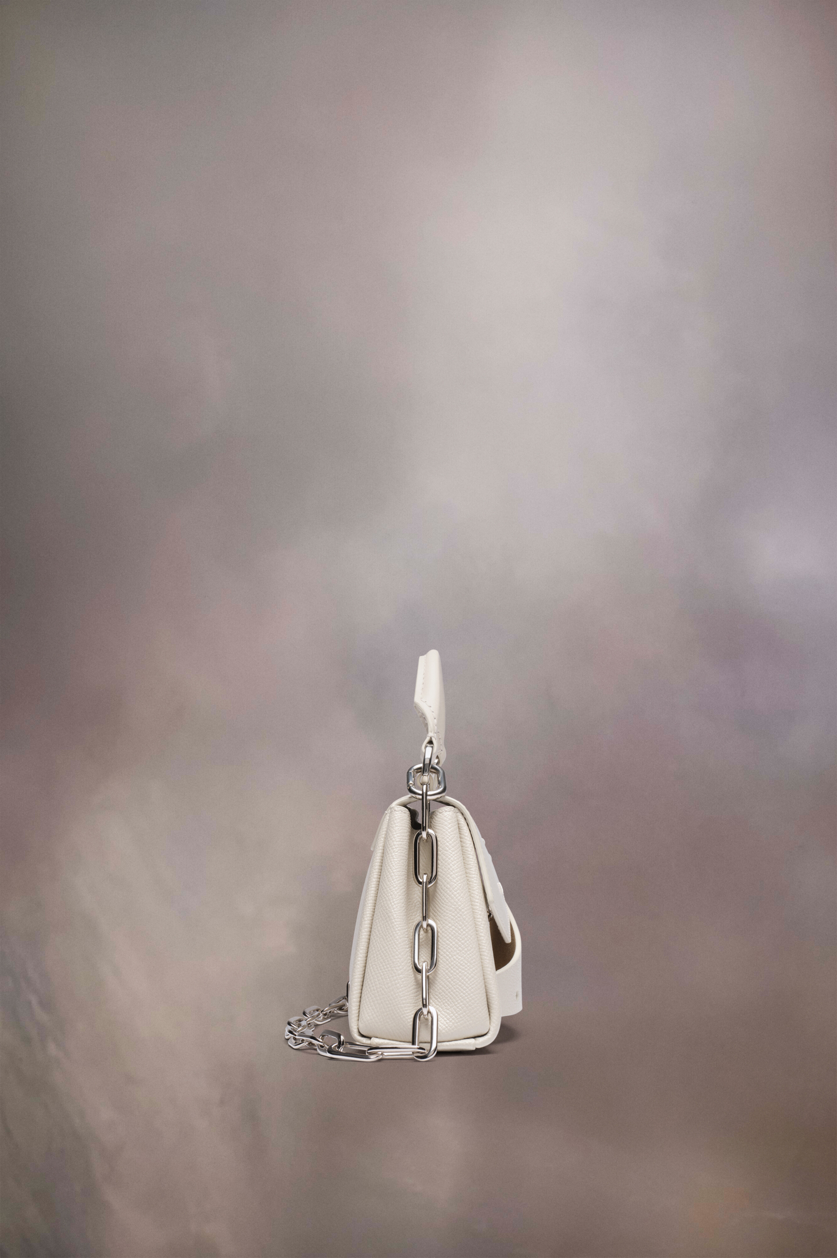 Sac Snatched asymétrique micro Gris clair