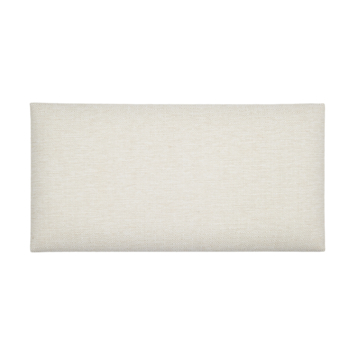 Wandkussen grof geweven crème 60x30 cm