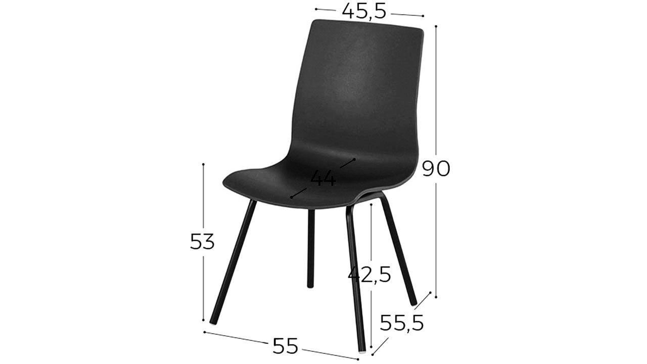 Tuinstoel Xerix 11.703.010 Sophie Rondo B55 x D55.5 x H90 cm