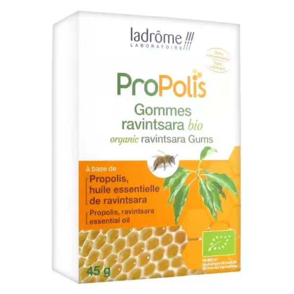 Ladrôme Propolis Gommes Ravintsara Bio 45g