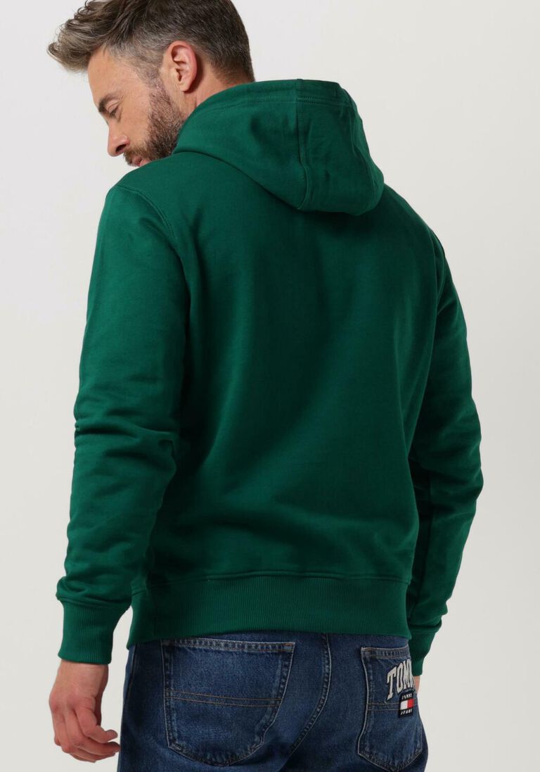 TOMMY JEANS donkergroene tommy jeans sweater tjm reg essential graphic hoodie