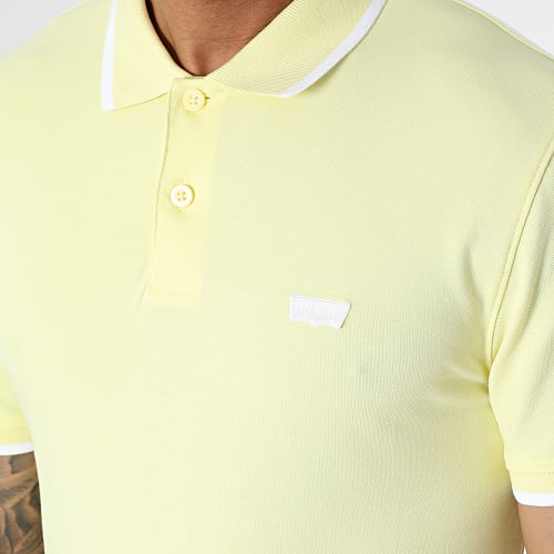 Polo Manches Courtes Slim A4842 Jaune