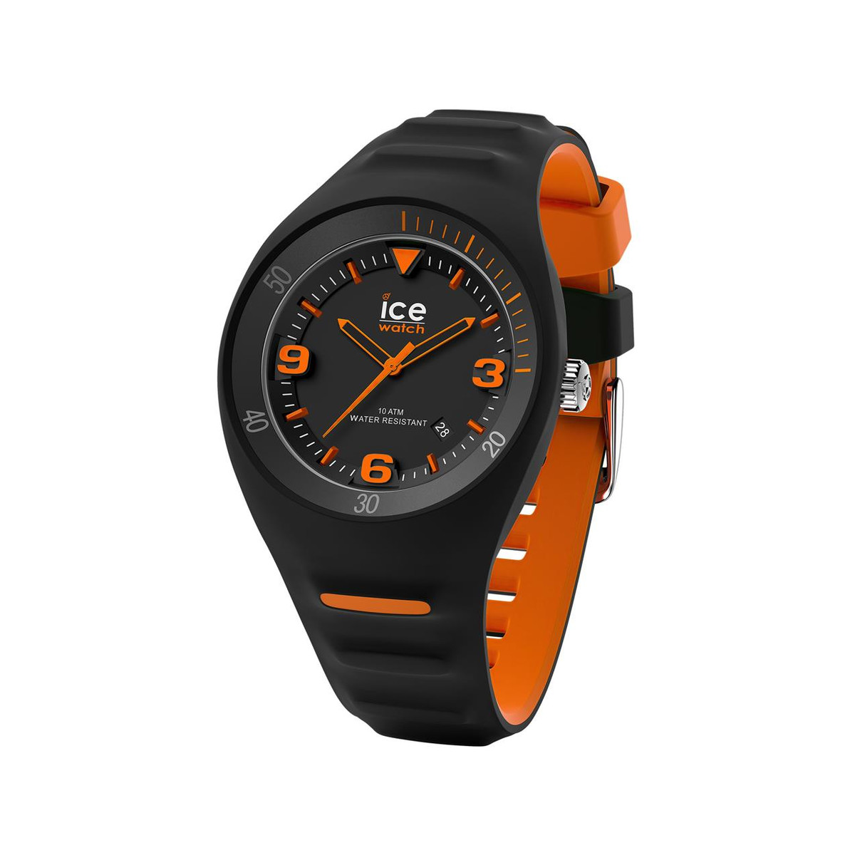 Montre Ice Watch homme médium silicone noir