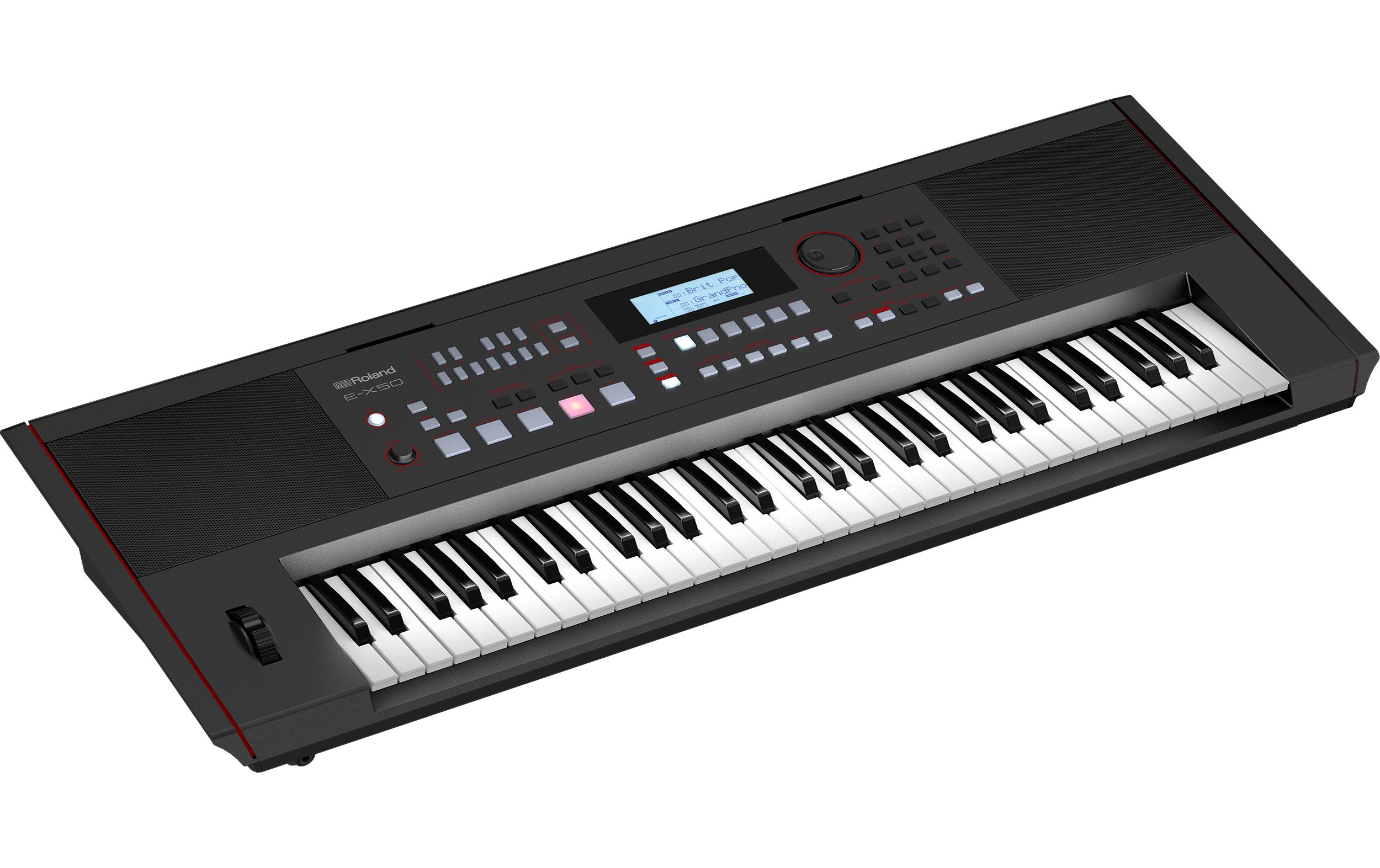 Keyboard E-X50<br>Leistungsstarkes Entertainment-Keyboard mit professionellen Sounds