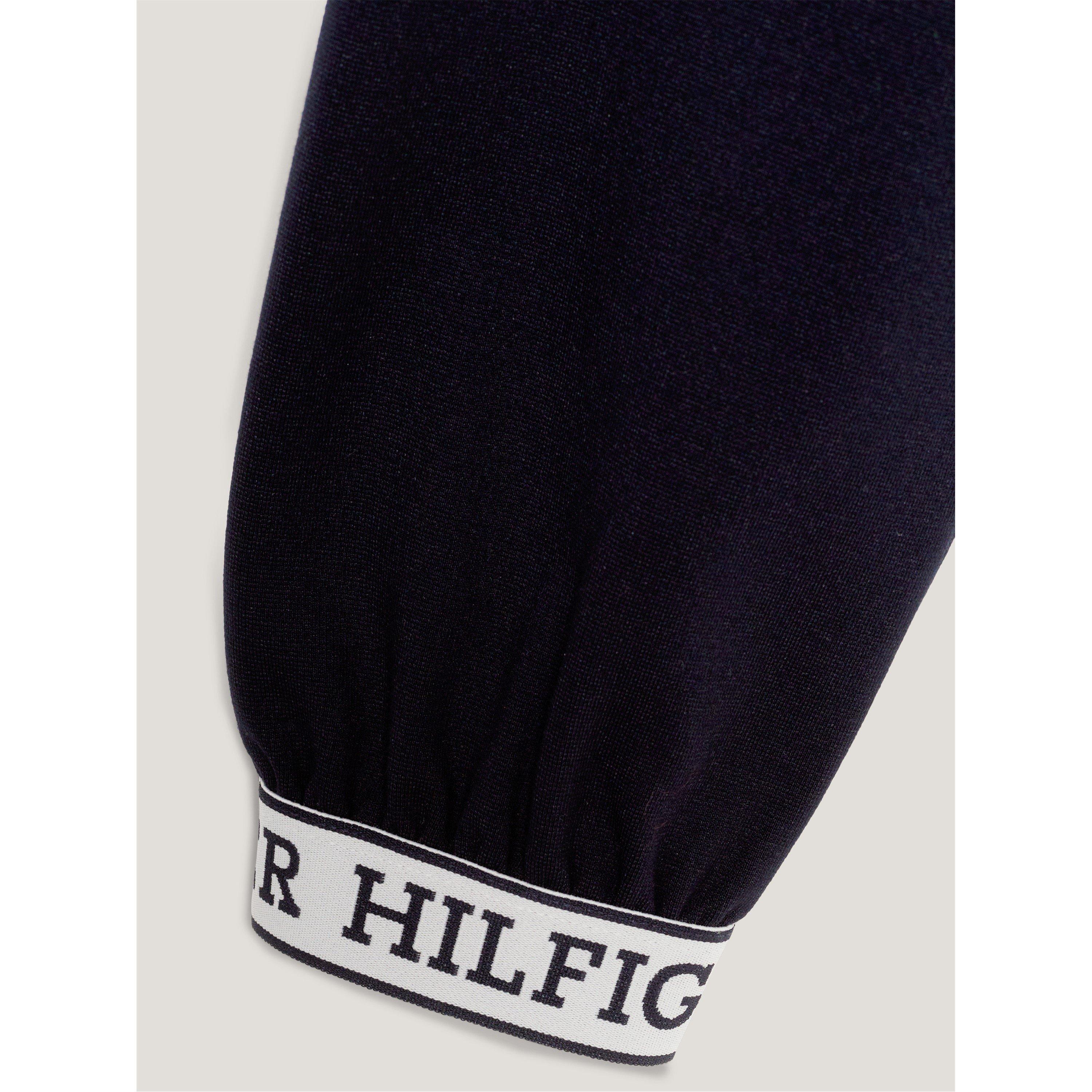 Tommy Hilfiger Monotype Tape Crew Neck Jumper Junior