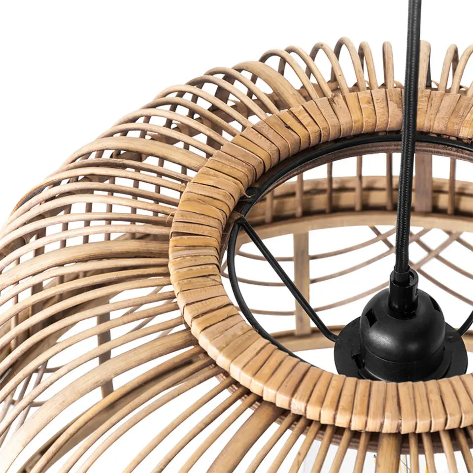 Qazqa hanglampen michelle bruin e27
