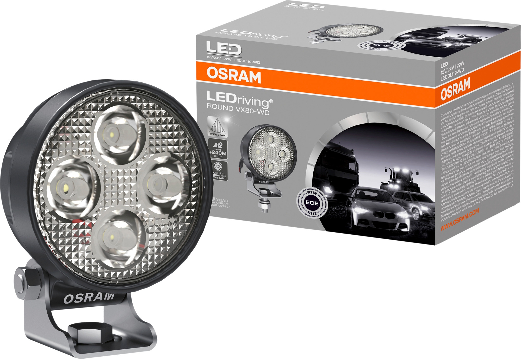 Osram LEDriving ROUND VX80-WD Zusatzscheinwerfer