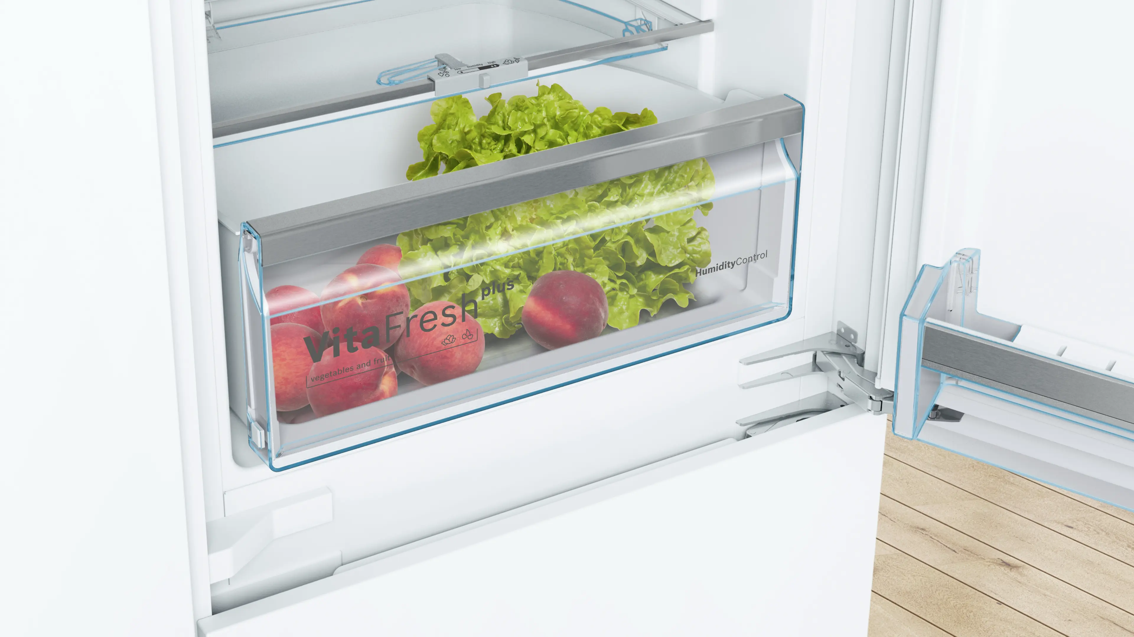 Serie 6 Inbouw koel-vriescombinatie 177.2 x 55.8 cm Vlakscharnier met SoftClose