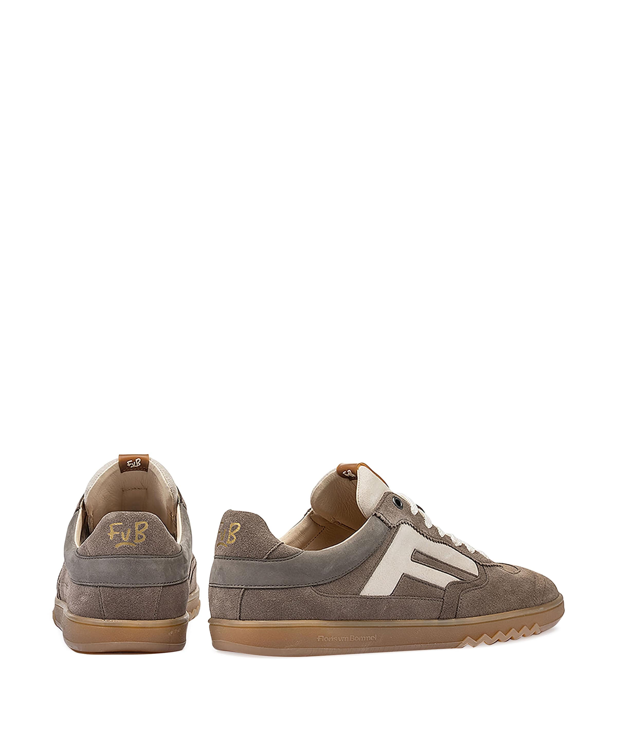 Floris van Bommel heren veterschoenen bruin