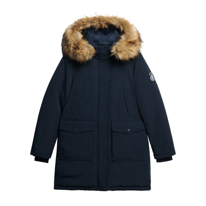 Superdry Everest Faux Fur Parka Winterjas Dames