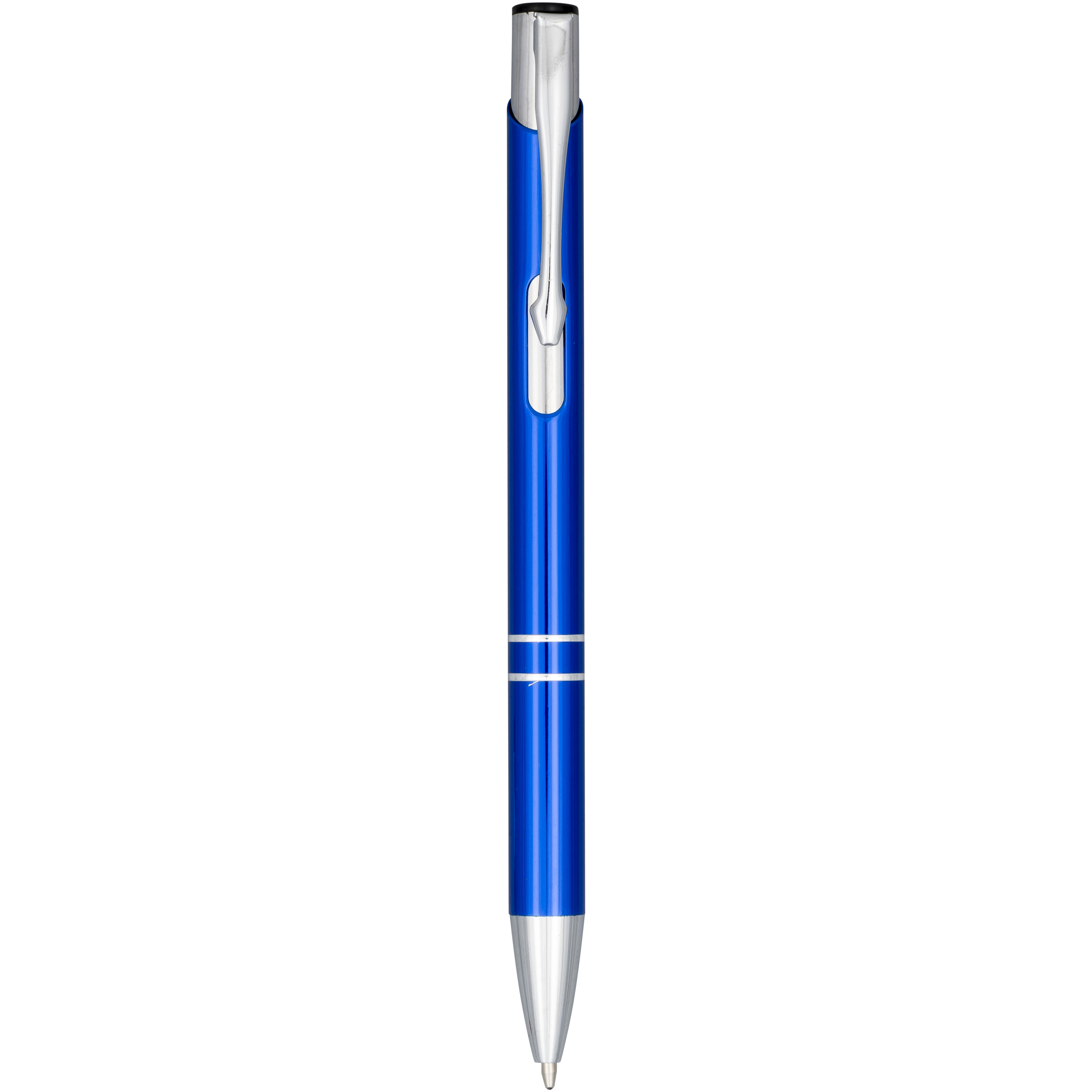 EgotierPro 107583 - Stylo bille rétractable en aluminium anodisé Moneta