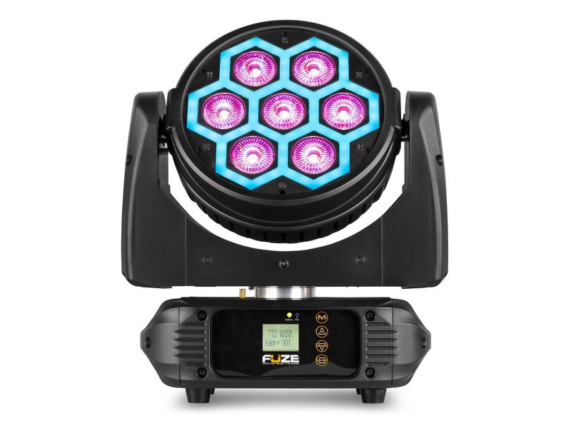 BeamZ Moving Head Fuze712 Kompakter Moving Head Wash mit SMD-LED-Effekt