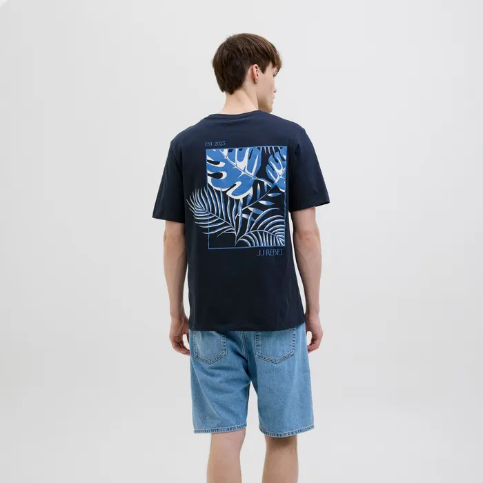 JJ Rebel Bloom Crew Shirt Heren
