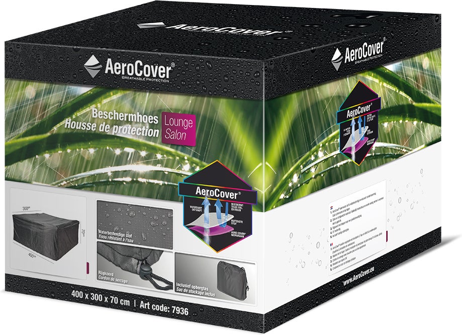 Aerocover loungesethoes 400 x 300 x 70 cm