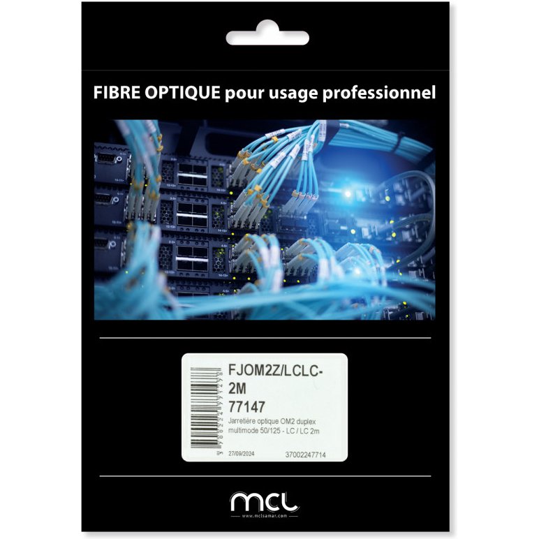 MCL FJOM2Z/LCLC câble InfiniBand et à fibres optiques 2 m LC LC/LC Orange