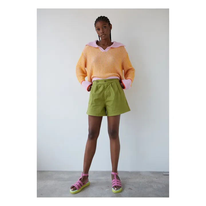Dr Bloom Short Beat | Vert kaki