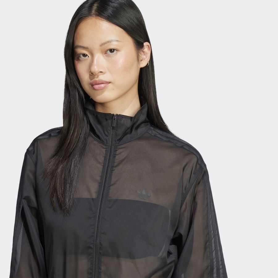 Adidas Original Veste de survêtement tissu transparent Adicolor