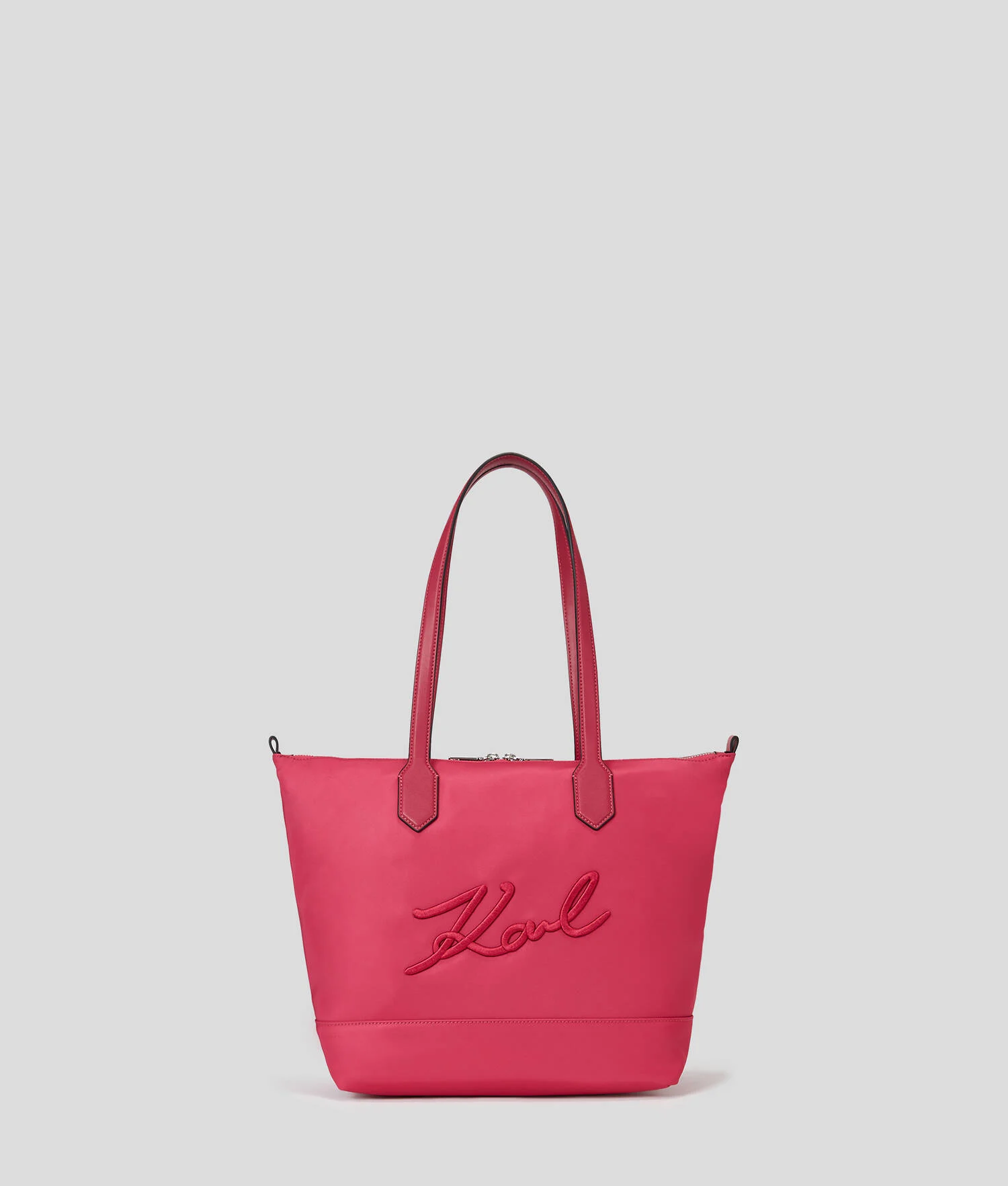 SAC CABAS DE TAILLE MOYENNE EN NYLON K/SIGNATURE