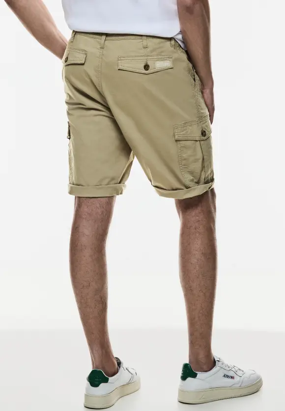 Regular Fit Cargoshorts - rye beige