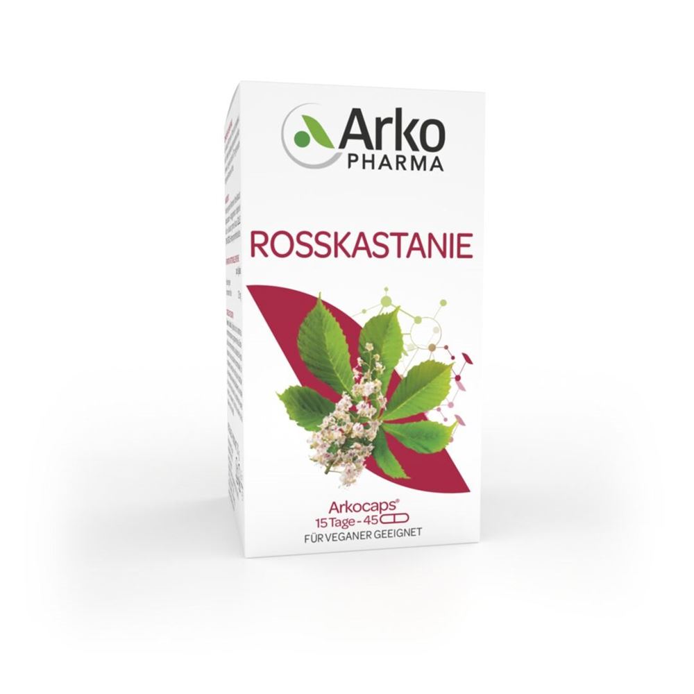 ARKOCAPS Rosskastanie Kaps (neu) Ds 45 Stk