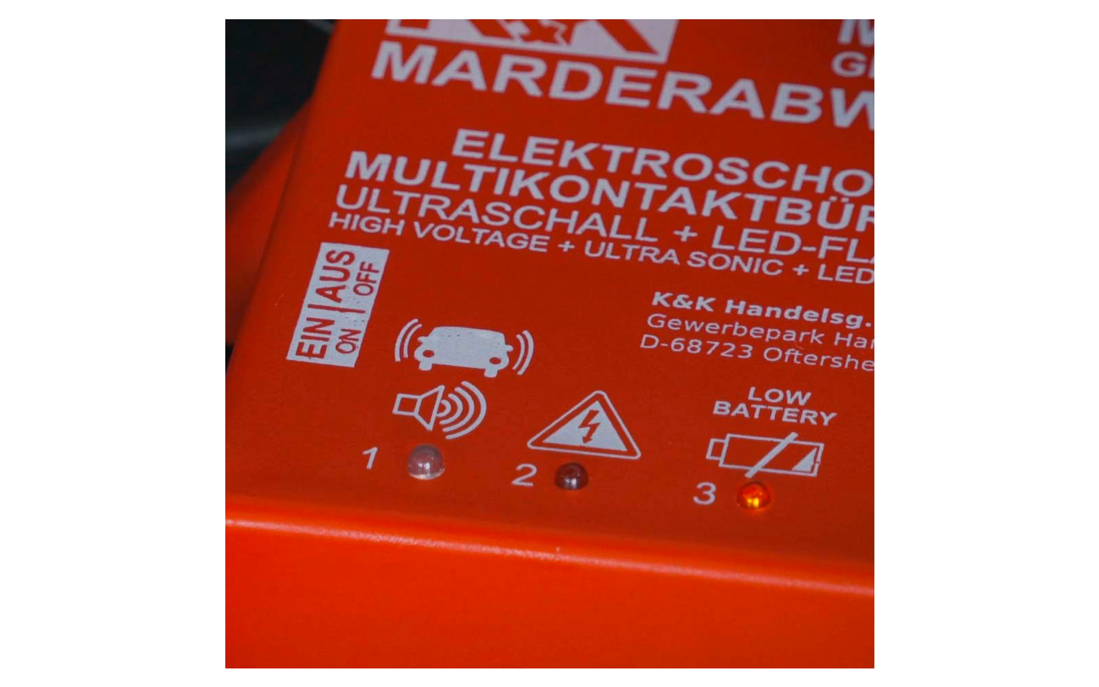 K&K Das autarke Hochspannungsbürsten-Gerät mit Ultraschall