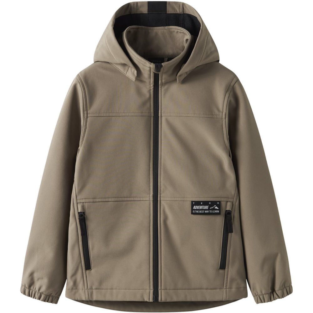 Køb Name It Fossil Nkmalfa08 Softshell Jakke Run Fo