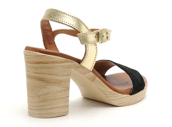 Eva frutos nu pieds talons femme 990 noir