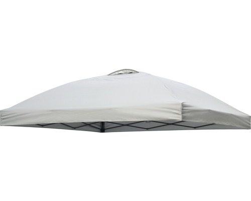 Vervangend dak voor vouwpaviljoen 3,6 x 3,6 m lichtgrijs